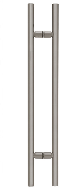 CRL Brushed Nickel 48&quot; Ladder Style Pull Handle | LP48BN