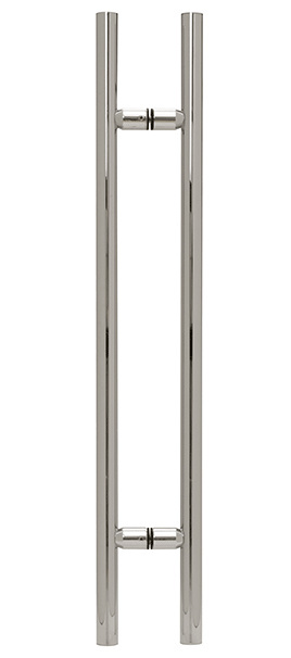 CRL Polished Chrome 48&quot; Ladder Style Pull Handle | LP48CH