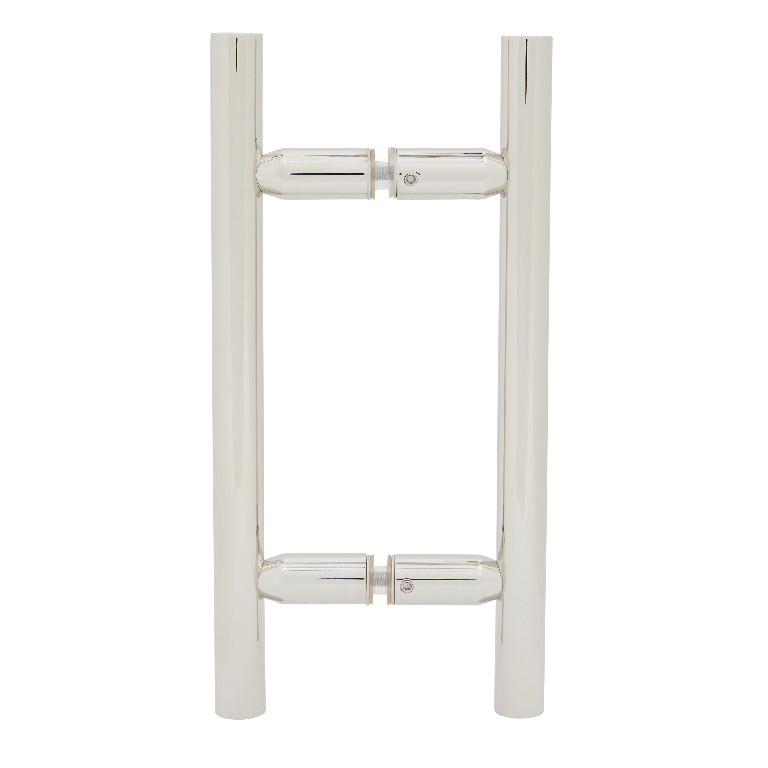 CRL Polished Nickel 6&quot; Ladder Style Back-to-Back Pull Handle
 | LP6X6PN