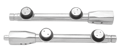 C.R. Laurence CRL Top and Bottom Pivot Rods for Full Height Vertical Rod Insert  | LS8BS