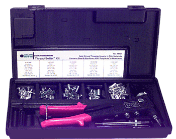 C.R. Laurence CRL Rivet-Nut / Poly-Nut Combination Kit | M34501