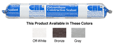 C.R. Laurence CRL M66 Bronze Polyurethane Construction Sealant in Sausages - Pack of 15 | M66SBRZ