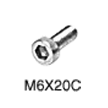 C.R. Laurence CRL Replacement Socket Head Cap Screw Insert Mounting Screw Pack | M6X20C