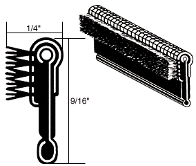 CRL-Automotive CRL Flexible Unbeaded Molding for Jeep 1950-1965, International Truck 1971-1975 and White Truck 1952-1966 - 96 in long | M896