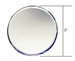 C.R. Laurence CRL Round Shape Glass Mirror Baguettes - 50 pcs | MB22R