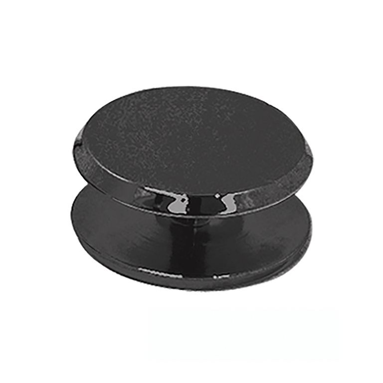 CRL Black Anodized Aluminum Mini Mall Front Glass Clamp | MC112BL