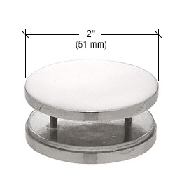 CRL Polished Stainless 180 Degree Mall Front Clamp | MFC30
