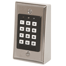 CRL Brushed Stainless Programmable Digital Keypad | MLDK83N