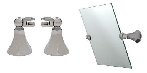 CRL Bell Design Brushed Nickel Mirror Pivot | MP8608BN