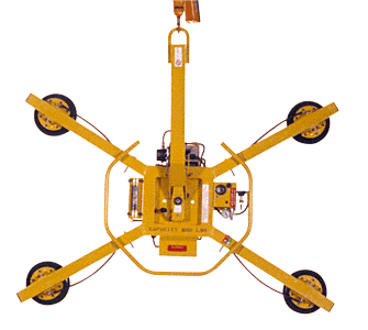 C.R. Laurence CRL Wood&#39;s 700 Pound Capacity Manual Rotator/Tilter Vacuum Lifting Frame | MRT411LDC