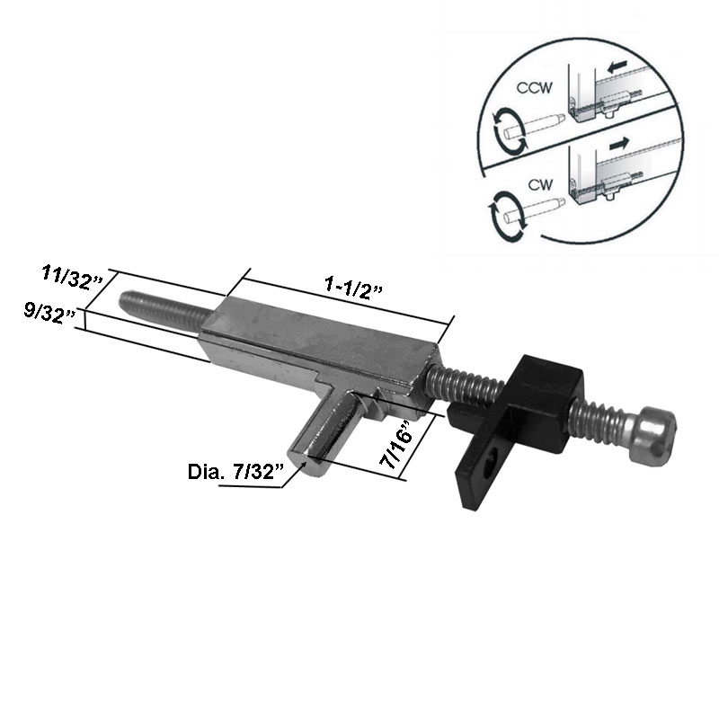 Metal Adjustable Pivot Hinge for Framed Shower Doors | MAPH