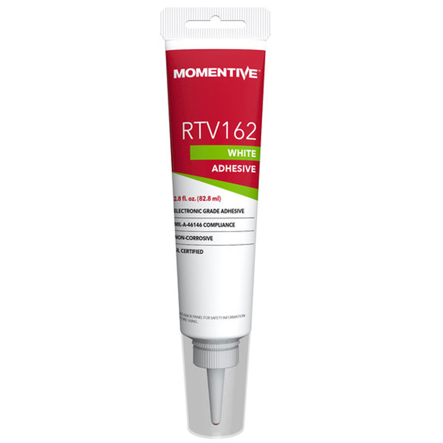 White GE RTV162 Electronic Grade Silicone Sealant  | RTV162W3TG
