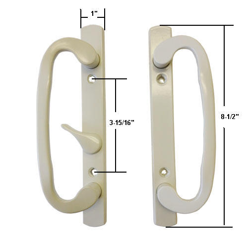 Sliding Glass Patio Door Hardware: Mortise Locks, Handles Sets, Pulls | 13245BG