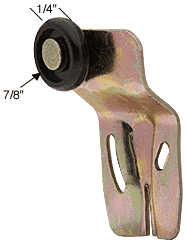 C.R. Laurence CRL 7/8&quot; Nylon Back Wardrobe Roller for Cox | N6505