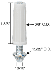 Strybuc Industries CRL 15/32&quot; Bi-Fold Door Bottom Pivot | N6673