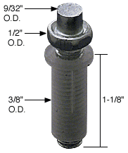 Strybuc Industries CRL Bi-Fold Door Bottom Pivot, 9/32&quot; Diameter | N6706
