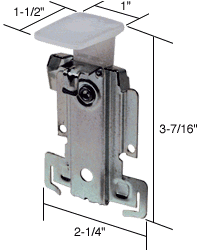 C.R. Laurence Mirrored Wardrobe Door Top Guide | N6791