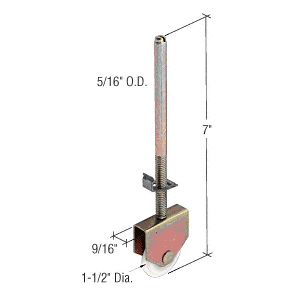 C.R. Laurence CRL 1-1/2&quot; Sliding Wardrobe Door Roller | N6988