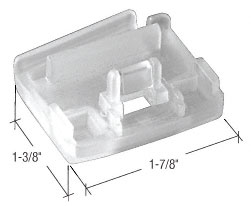 C.R. Laurence Plastic Wardrobe Door Top Guide - Package | N7155