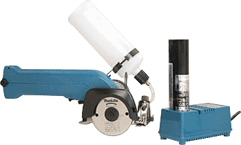 C.R. Laurence CRL 9.6 Volt Makita Tile, Mirror and Glass Notching Saw | Replaced by NS4000 12V Cordless Saw Kit  | NS3000