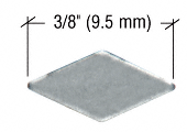 C.R. Laurence CRL 3/8&quot; Diamond No Wax Points - Package  | NW1P