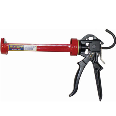 Newborn 250 Caulk Gun 1/10 gal. Super Smooth Rod Revolving Frame  | NB250