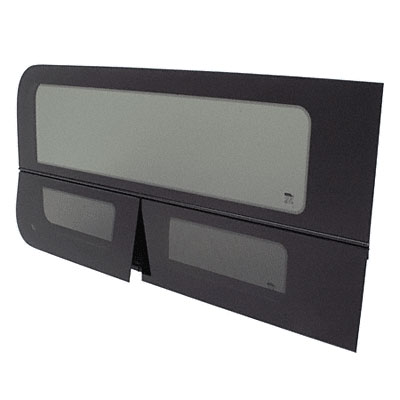CRL 2012+ Nissan NV Van &#39;All-Glass&#39; Look Dual-Vent Driver’s Side Front Window | FW801L