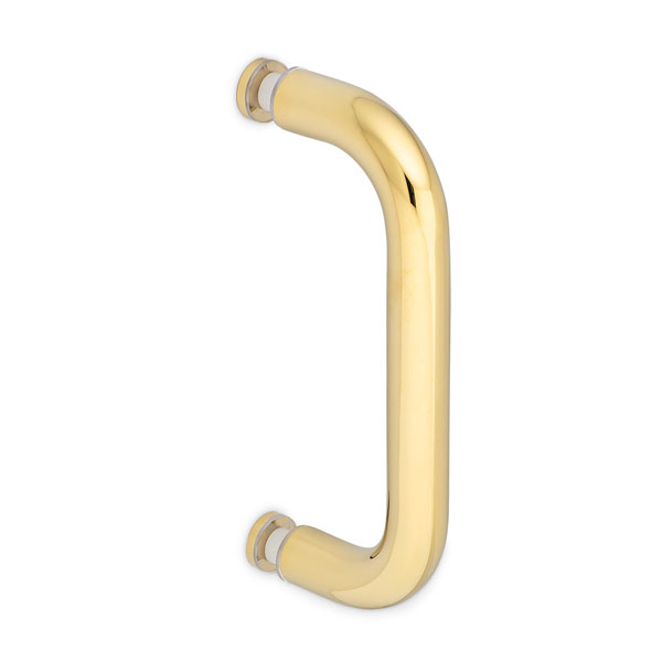 Opus II 6&quot; Center-to-Center Single Sided Pull -  Polished Brass | OII6SPPB