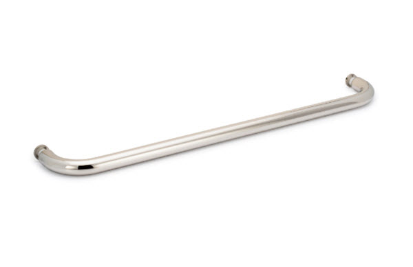 Opus II 24&quot; Cuttable Single-Sided Towel Bar without Rosettes - Polished Nickel | S24SNGTBPN