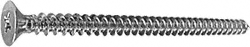 CRL Polished Chrome #10 x 3&quot; Wall Mounting Flat Head Phillips Sheet Metal Screw - Package | P103CH