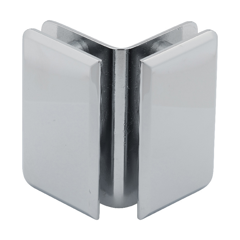 CRL Polished Chrome Pinnacle and Prima Series Glass-to-Glass Bracket | P1090CH