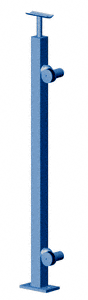 C.R. Laurence CRL 36&quot; Custom Finish P1 Series End Post Railing Kit | P136EC