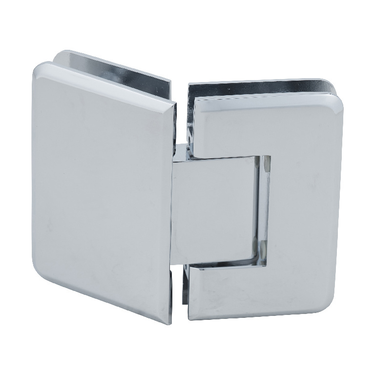 CRL Pinnacle 045 Series Polished Chrome 135&amp;#186; Glass-To-Glass Standard Hinge | P1N045CH
