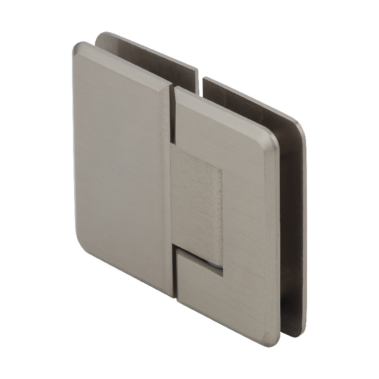 CRL Pinnacle 180 Series Brushed Bronze 180&amp;#186; Glass-To-Glass Standard Hinge | P1N180BBRZ