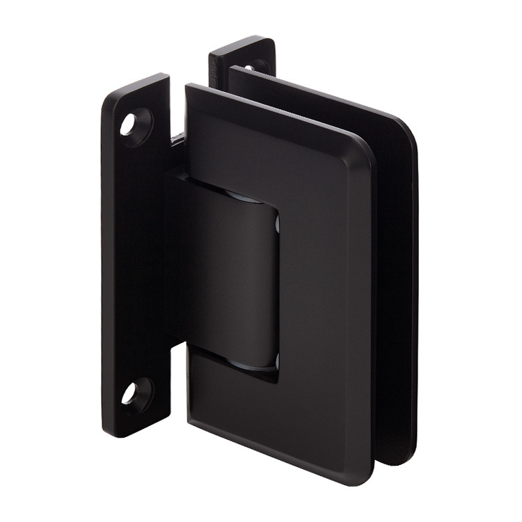 CRL Pinnacle 337 Series Oil Rub Bronze Adjustable Wall Mount Full Back Plate Hinge | P1N3370RB