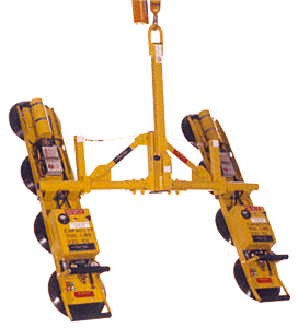C.R. Laurence CRL Woods DC Model P2 Two Channel 4-1/2&#39; Spread Vacuum Lifting Frame for Flat Materials | P2110445DC