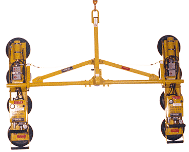 C.R. Laurence CRL Woods DC Model Double Channel 7&#39; Spread Vacuum Lifting Frame | P211047DC