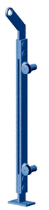 C.R. Laurence CRL 42&quot; Custom Finish P2 Series End Post Railing Kit | P242EC