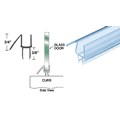 CRL Co-Extruded Clear Bottom Wipe with Drip Rail for 1/2" Glass - 25 in long