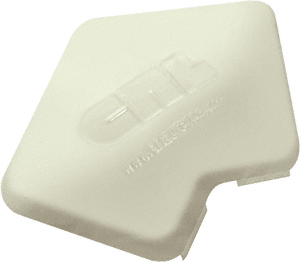 C.R. Laurence CRL AWS Oyster White 135 Degree Rectangular Post Cap | PC135S0W