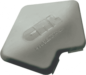 C.R. Laurence CRL AWS Agate Gray 135 Degree Rectangular Post Cap | PC135SAGY