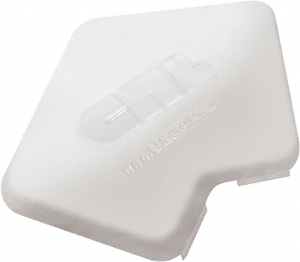 C.R. Laurence CRL AWS Sky White 135 Degree Rectangular Post Cap | PC135SW