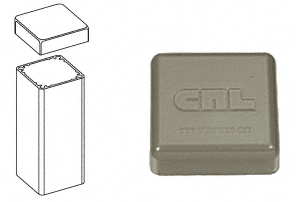 C.R. Laurence CRL Beige Gray 100 Series Post Cap | PC1BGY