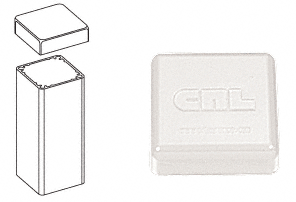 C.R. Laurence CRL Sky White 100 Series Post Cap | PC1W
