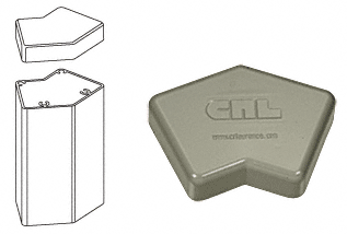 C.R. Laurence CRL 135 Degree Beige Gray 100 Series Post Cap | PC45BGY