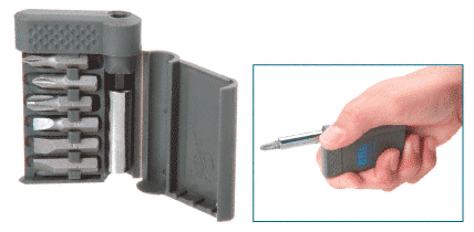 C.R. Laurence CRL Pocket Drive Tool Including Bits | PD6N1