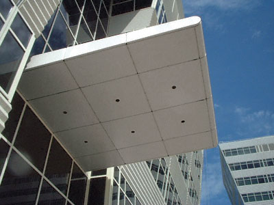 C.R. Laurence CRL Custom Polished Stainless Premier Series Canopy Panel System | PDCN600CPS