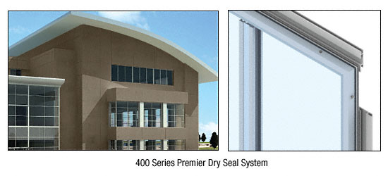 C.R. Laurence CRL Custom Brushed Bronze Premier Series Wall Panel System | PDS400CBBRZ