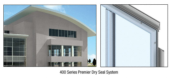 C.R. Laurence CRL Custom Brushed Stainless Premier Series Wall Panel System | PDS400CBS
