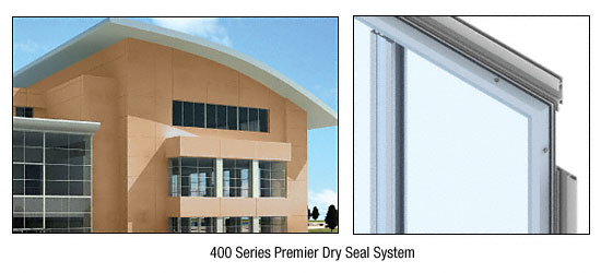 C.R. Laurence CRL Custom Copper Premier Series Wall Panel System | PDS400CCP